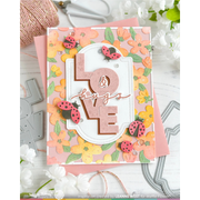 Waffle Flower - Nesting Piercing Classic Labels Die