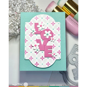 Waffle Flower - Nesting Piercing Classic Labels Die