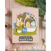 Waffle Flower - Postage Collage Egg Hunt Icons Die