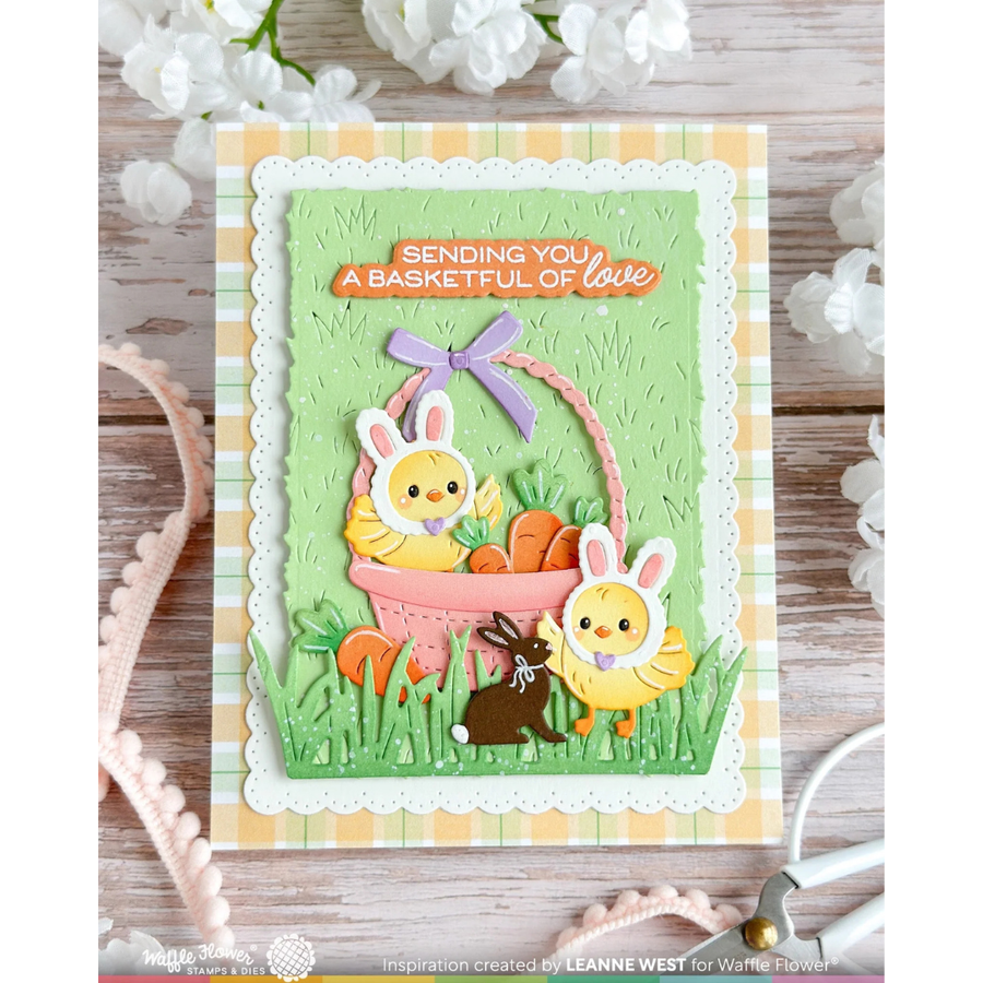 Waffle Flower - Postage Collage Egg Hunt Icons Die