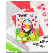 Waffle Flower - Postage Collage Egg Hunt Icons Die