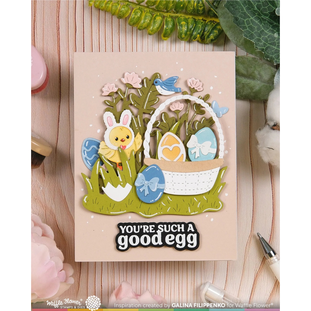 Waffle Flower - Egg Hunt Sentiments Combo