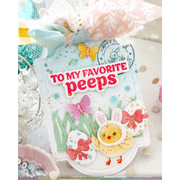 Waffle Flower - Egg Hunt Sentiments Matching Die