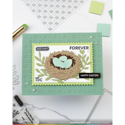 Waffle Flower - Postage Collage Egg Hunt Stamp Set
