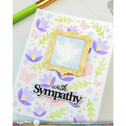 Waffle Flower - Postage Collage Easter Silhouettes Stamp Set