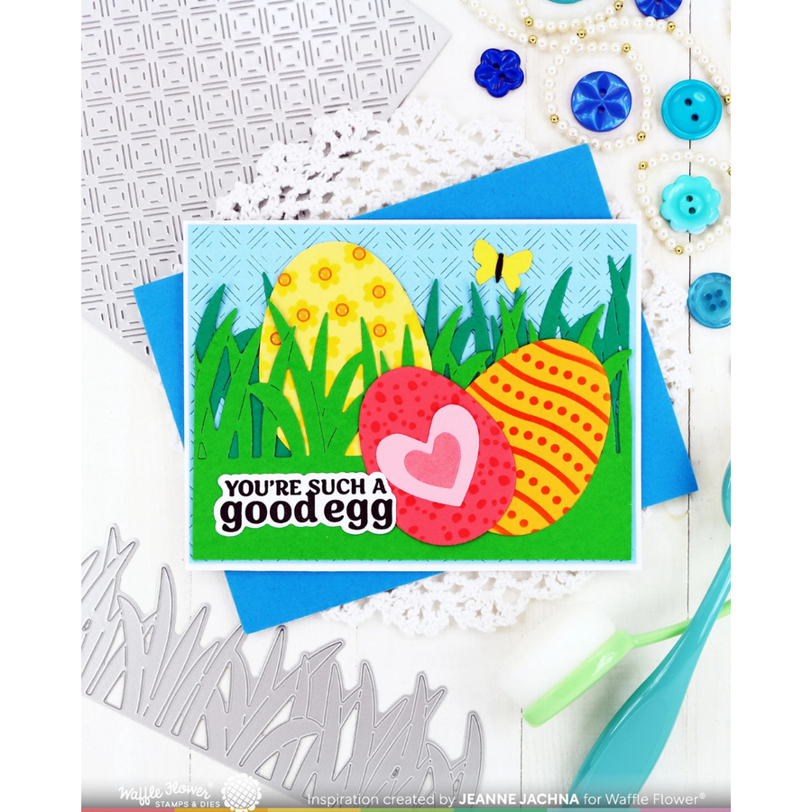 Waffle Flower - Small Patterns Stencil