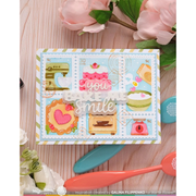 Waffle Flower - Bake Me Happy Word Die