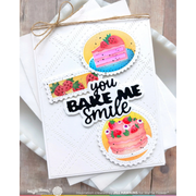 Waffle Flower - Bake Me Happy Word Die