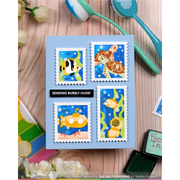 (PRE-ORDER) Waffle Flower - Postage Collage Under the Sea Stencil
