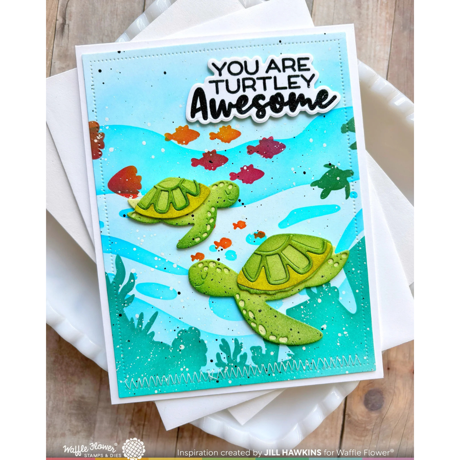 (PRE-ORDER) Waffle Flower - Happy Turtles Die