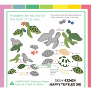 (PRE-ORDER) Waffle Flower - Happy Turtles Die