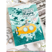 (PRE-ORDER) Waffle Flower - Under the Sea Background Stencil