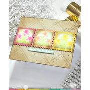 Waffle Flower - Square Postage Die