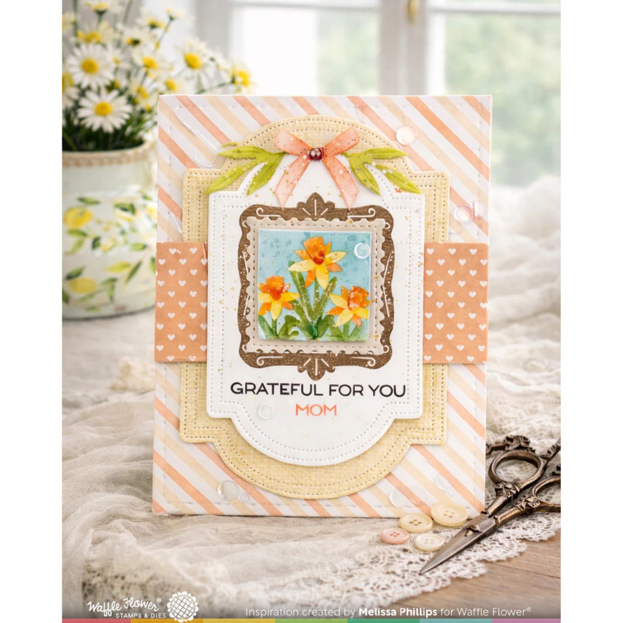 Waffle Flower - Mom & Dad Sentiments Stamp Set