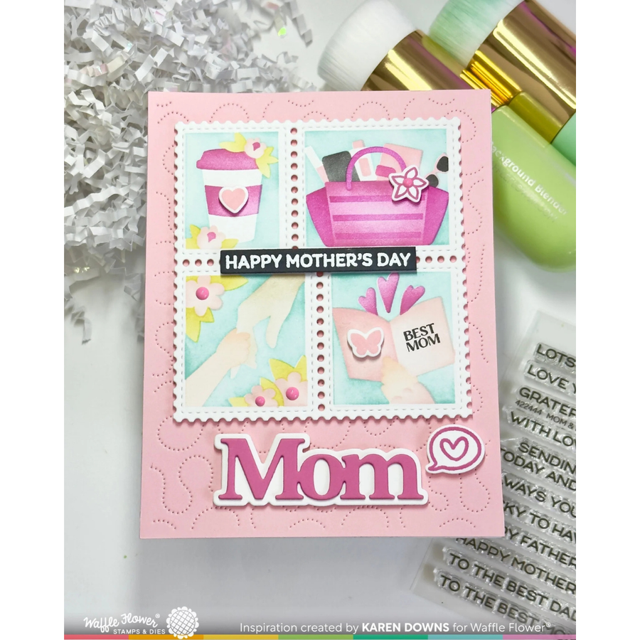 Waffle Flower - Mom & Dad Sentiments Stamp Set