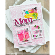 Waffle Flower - Print Mom Word Die