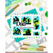 Waffle Flower - Print Dad Word Die