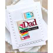 Waffle Flower - Print Dad Word Die