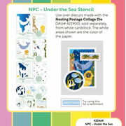 (PRE-ORDER) Waffle Flower - NPC Under the Sea Stencil