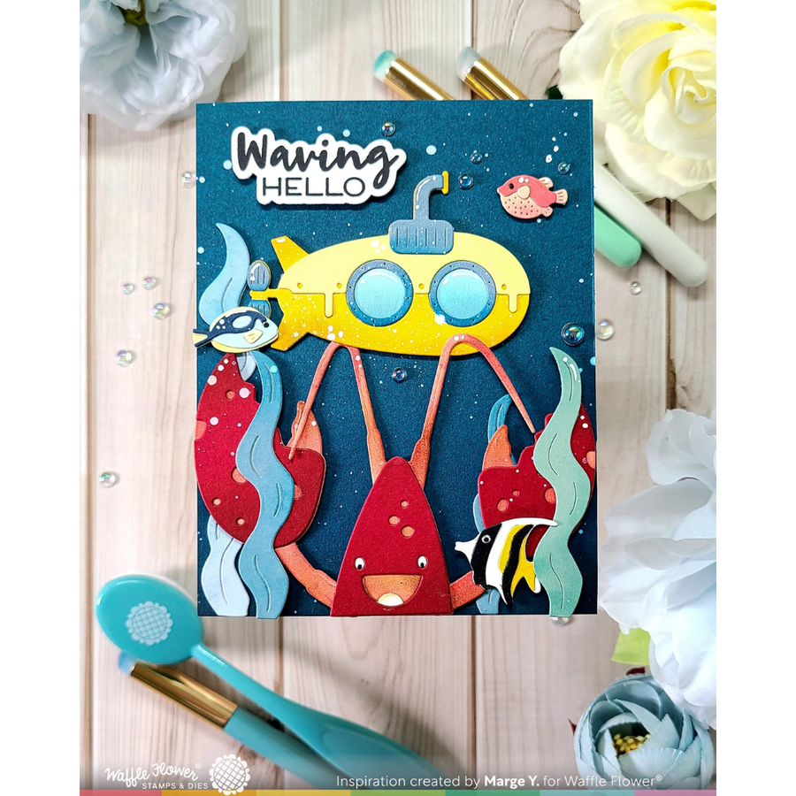 (PRE-ORDER) Waffle Flower - Bubbly Sentiments Combo