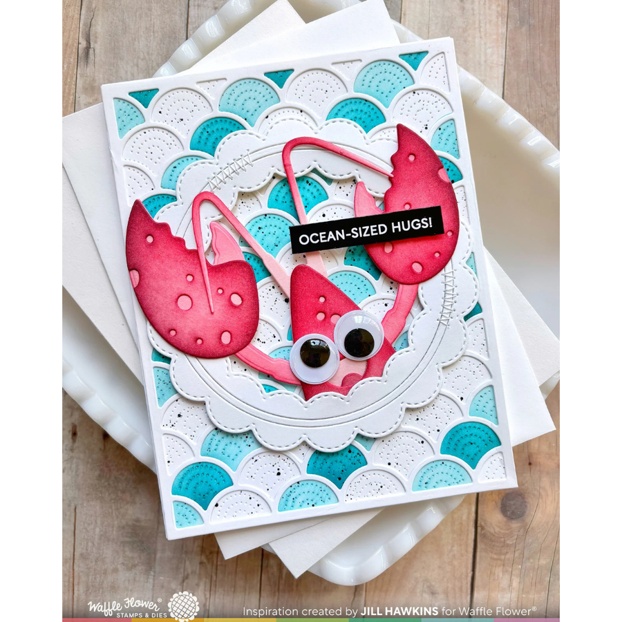 (PRE-ORDER) Waffle Flower - Happy Lobster Die