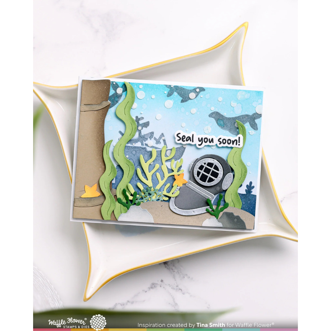 (PRE-ORDER) Waffle Flower - Seal-a-brate Sentiments Combo