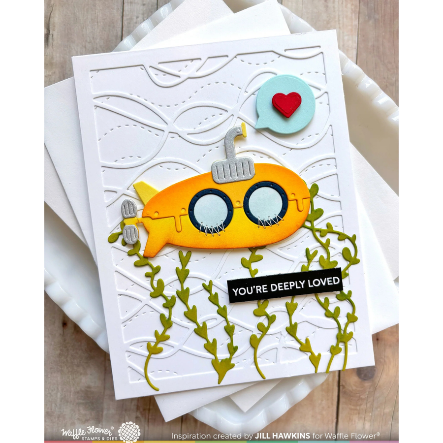 (PRE-ORDER) Waffle Flower - Happy Submarine Die