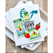 (PRE-ORDER) Waffle Flower - Postage Collage Seeds Details Die