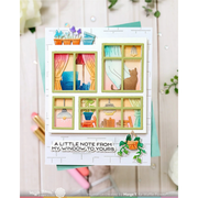 (PRE-ORDER) Waffle Flower - Postage Collage Windowsill Plants Die