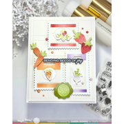 (PRE-ORDER) Waffle Flower - Postage Collage Seeds Details Matching Die