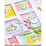 (PRE-ORDER) Waffle Flower - Postage Collage Seeds Details Matching Die