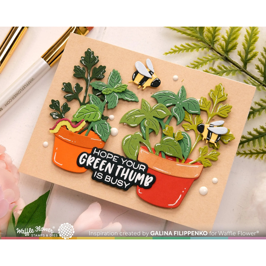 (PRE-ORDER) Waffle Flower - Happy Herbs Die