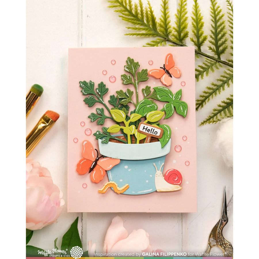 (PRE-ORDER) Waffle Flower - Happy Herbs Die