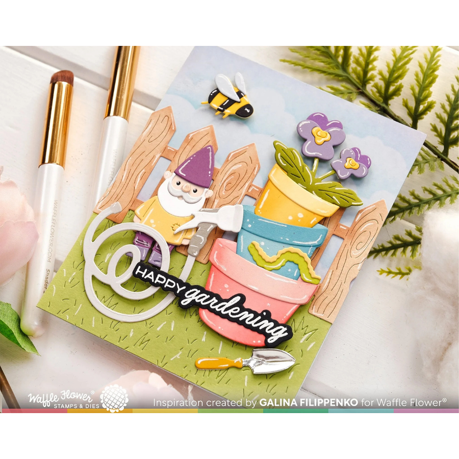 (PRE-ORDER) Waffle Flower - Pots and Plants Die
