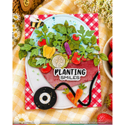 (PRE-ORDER) Waffle Flower - Garden Backdrop Die