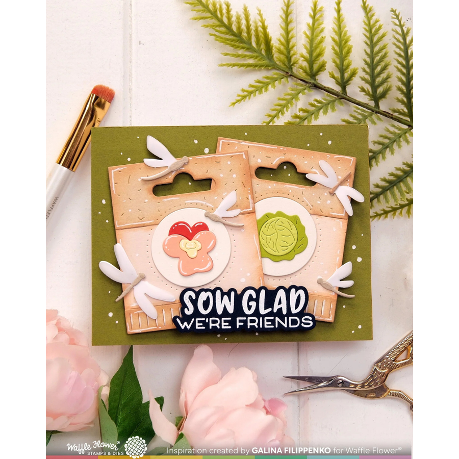 (PRE-ORDER) Waffle Flower - Seed Packet Die