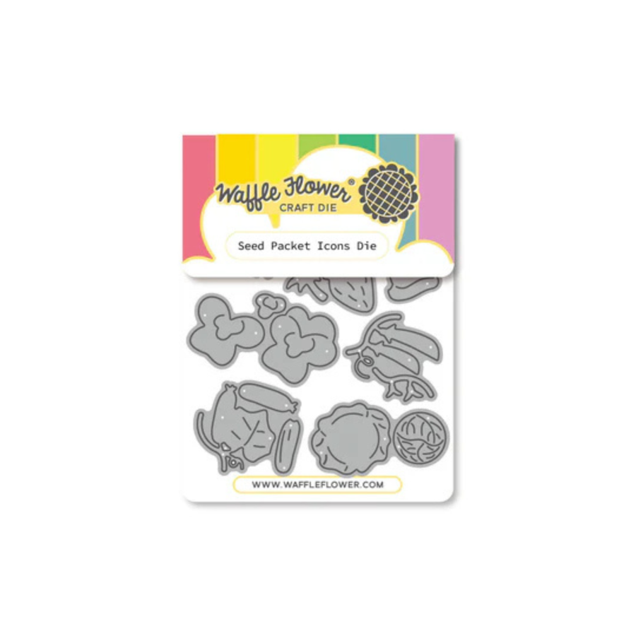 Waffle Flower - Seed Packet Icon Dies