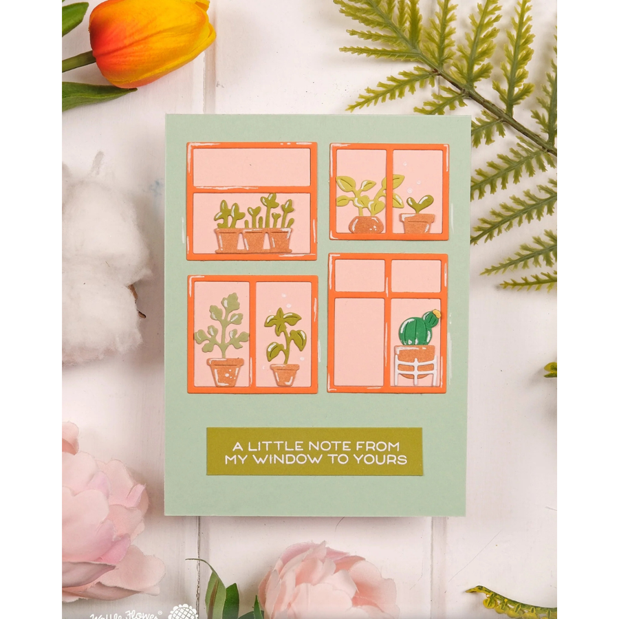 (PRE-ORDER) Waffle Flower - Window Sentiments Combo