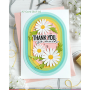 (PRE-ORDER) Waffle Flower - A7 Piercing Elongated Ovals Die