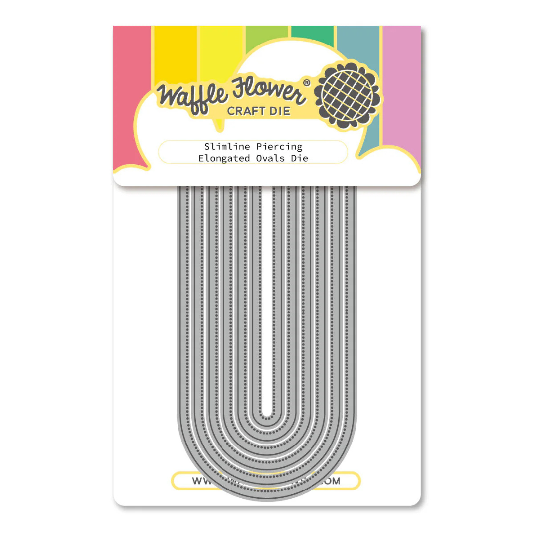 Waffle Flower - Slimline Piercing Elongated Ovals Die