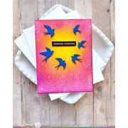 (PRE-ORDER) Waffle Flower - A2 Piercing Sunburst Texture Die