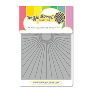 Waffle Flower - A7 Piercing Sunburst Texture Die
