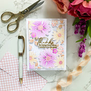 Pinkfresh Studio Thanks for Being There stamp
