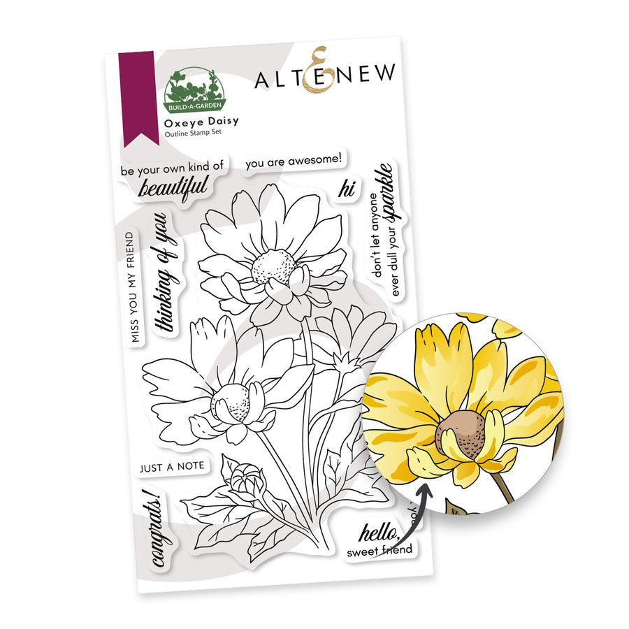 Altenew - Build-A-Garden: Oxeye Daisy
