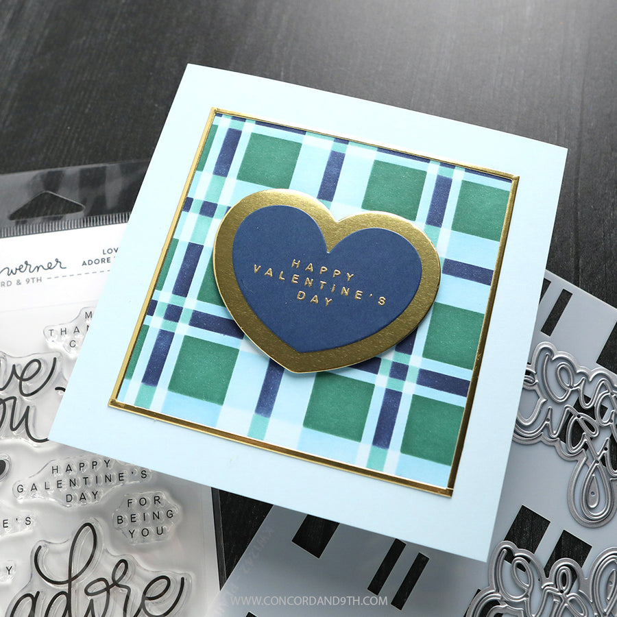 Concord & 9th (Kristina Werner) - Love and Adore You Stamp Set
