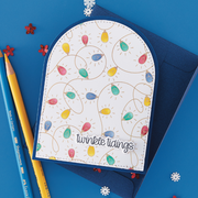 Spellbinders - BetterPress Society October 2025 (Twinkle Tidings Press Plate, Die Set & Stencil Bundle)