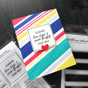 Concord & 9th (Kristina Werner) - Bold Stripes Greetings Stamps
