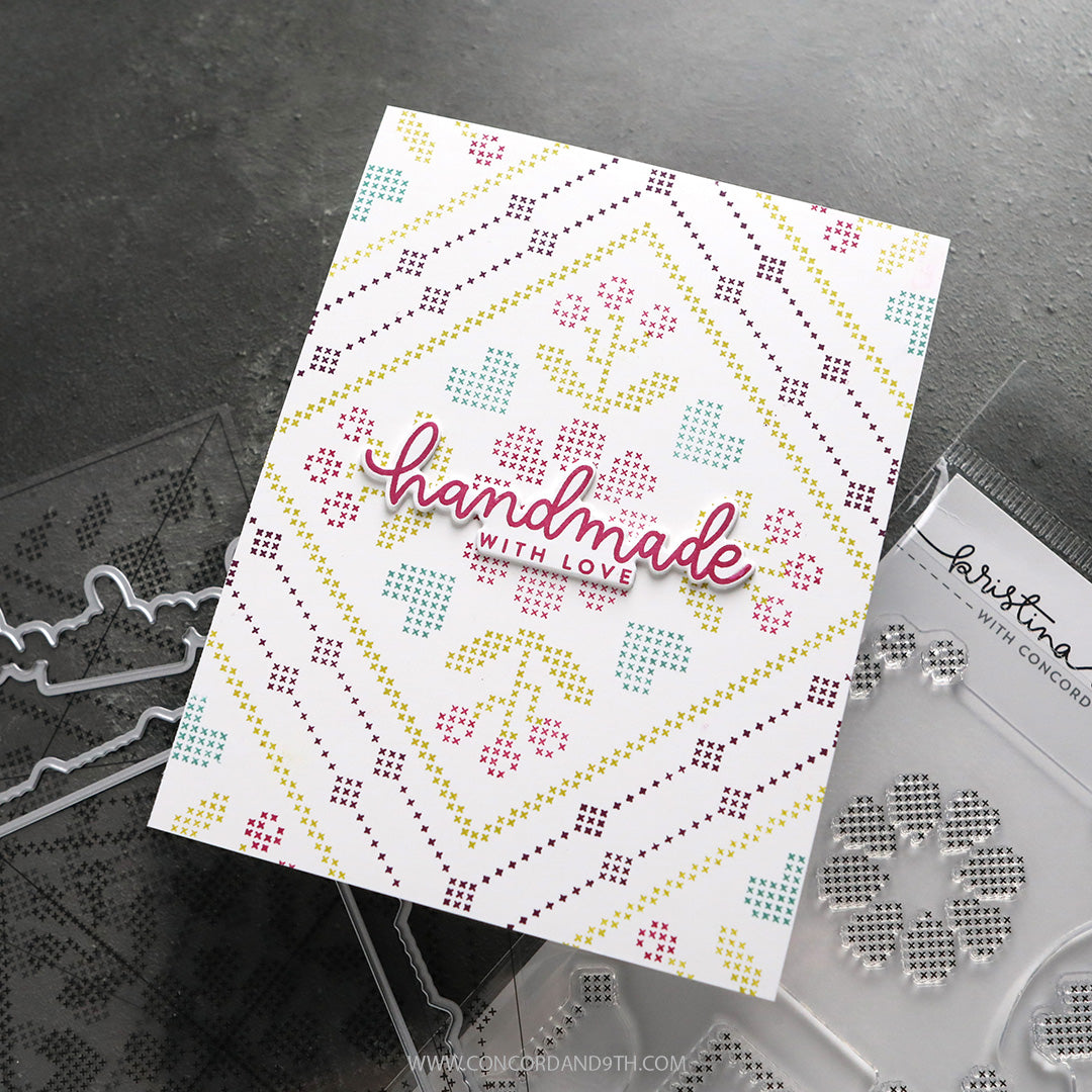 Concord & 9th (Kristina Werner) - Handmade With Love Stamp Set