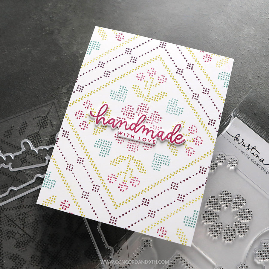 Concord & 9th (Kristina Werner) - Handmade With Love Stamp Set