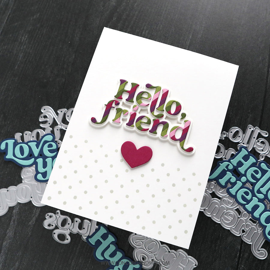 Concord & 9th (Kristina Werner) - Love Hugs Hello Dies
